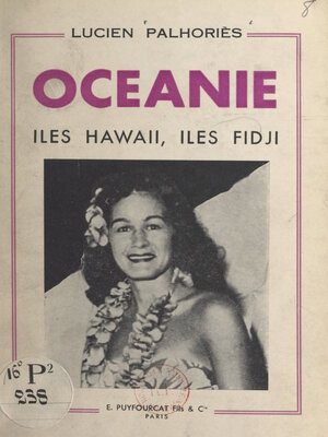 cover image of Océanie, îles Hawaï, îles Fidji